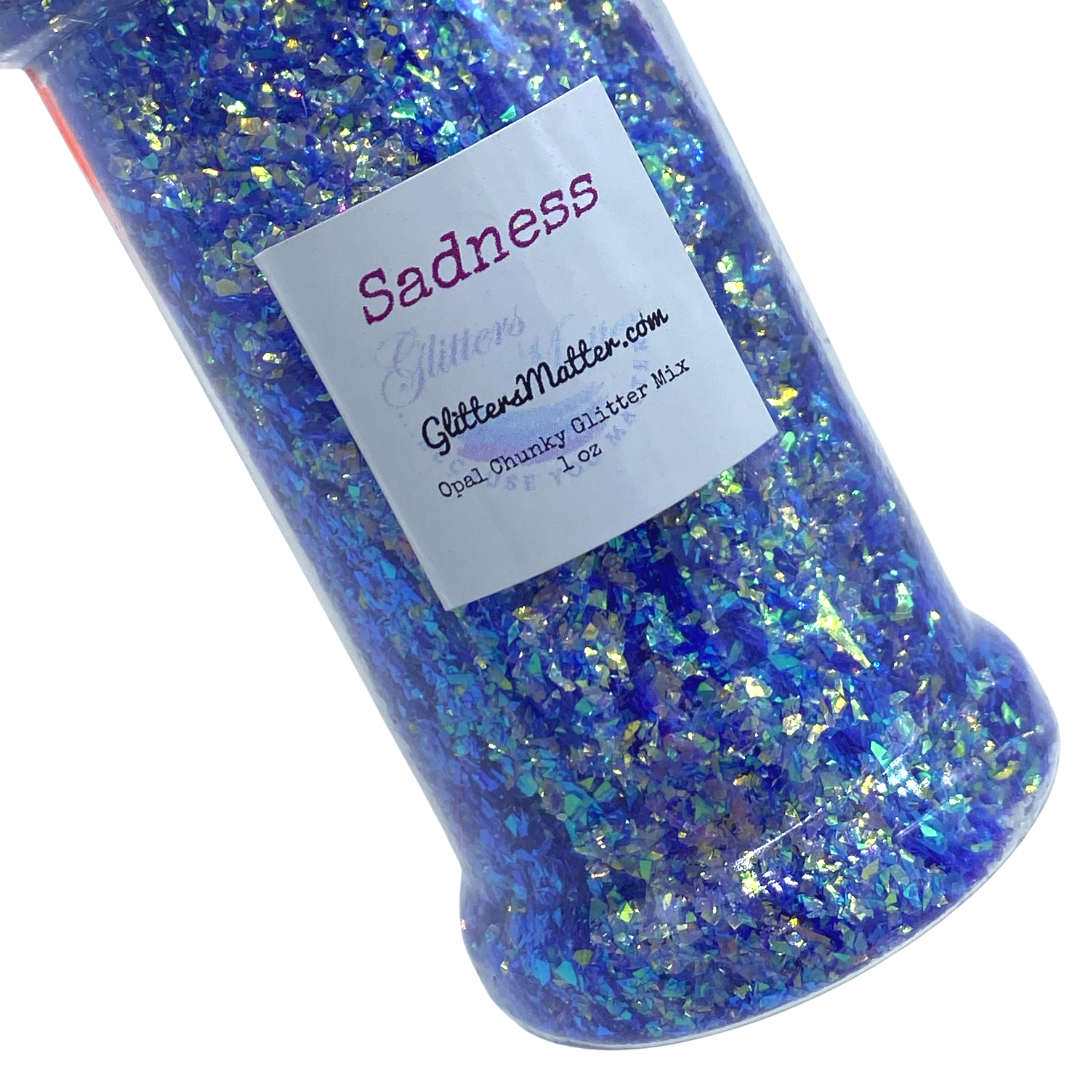 Aquamarine Green Holographic Chunky Mix Glitter Shaker