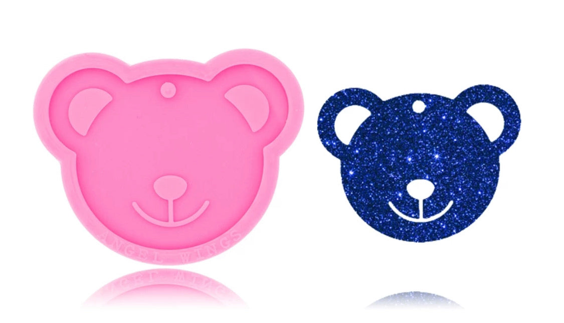 Bear Head #1 - Silicone Mold – Glitters Matter®