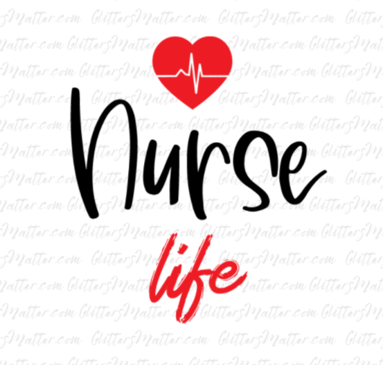 Nurse - Nurse Life - Clear Waterslide