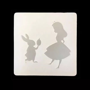Alice and Rabbit - Silicone Mold