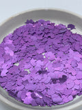 Purple Unicorn - Shaped Glitter