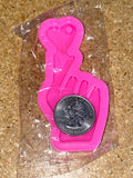 Hand - Finger Heart - Silicone Mold