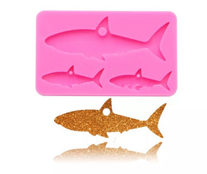 Shark Family - Silicone Mold