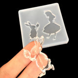 Alice and Rabbit - SILICONE MOLD