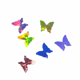 Butterfly #2 - Shaped Glitter