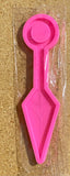 Kunai Knife Mold #1 - Detailed Handle - Silicone Mold