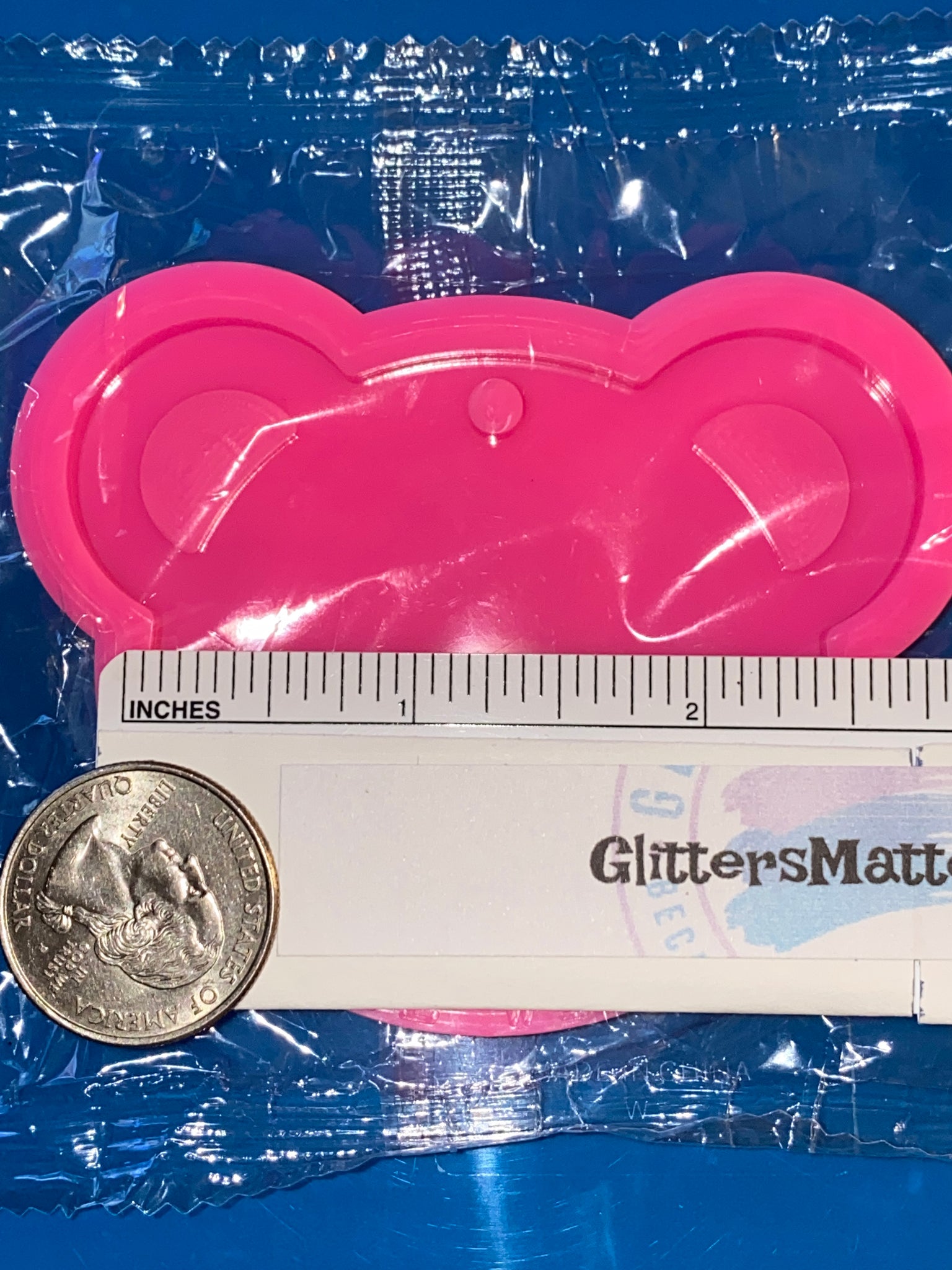 Bear Head #1 - Silicone Mold – Glitters Matter®