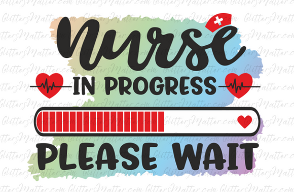 Nurse - Nurse in Progress - Clear Waterslide