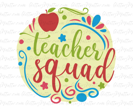 Teacher Squad - Clear Waterslide