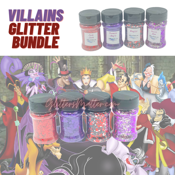 Villains Glitter Bundle ~ NEW